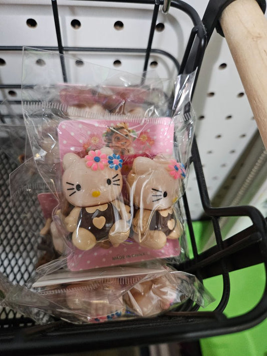 Brown Hello kitty Hair accessories