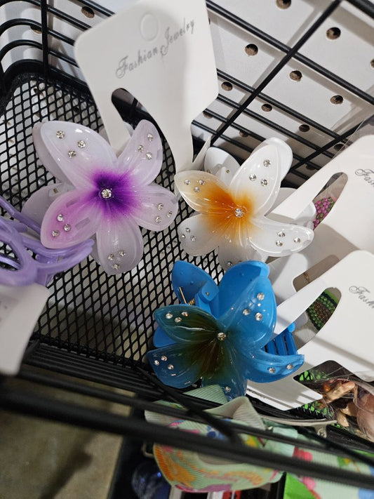 Variety Hawaiian Flowers Hair accessories