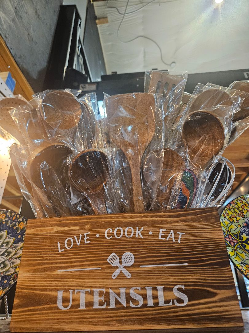 Wooden Kitchen Utensils Per Utensil
