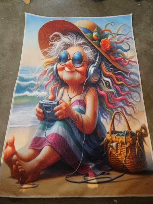 Varies Cranky old ladies Towels