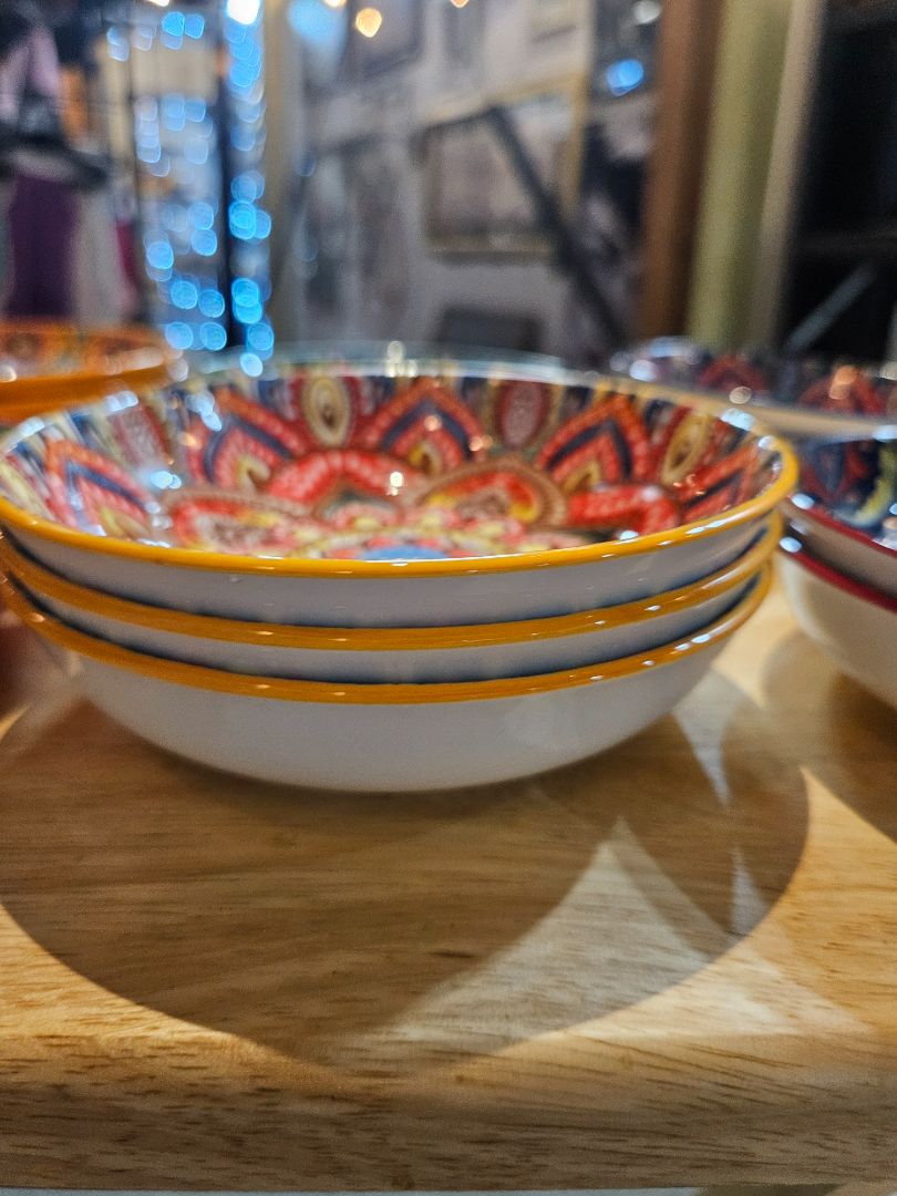 Orange Vancasso Porcelain bowl, Small