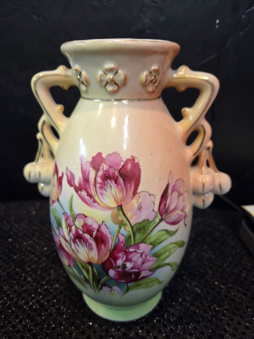 Antique Vase Made in Austria Hand painted