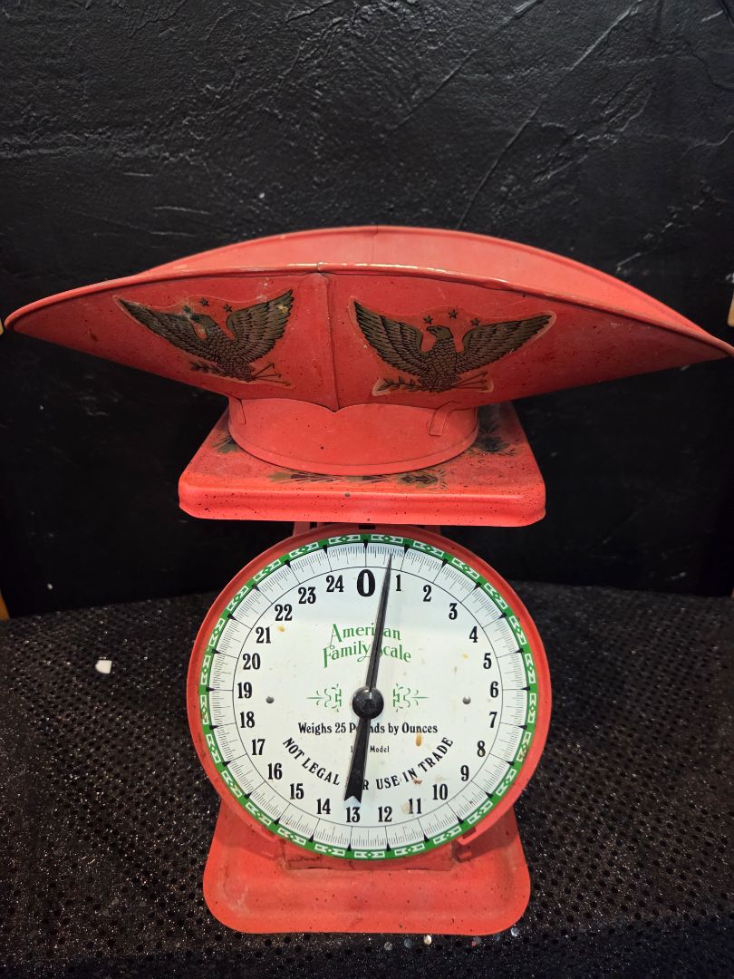 Vintage "American Family Scale 1906 Model" 25 lbs