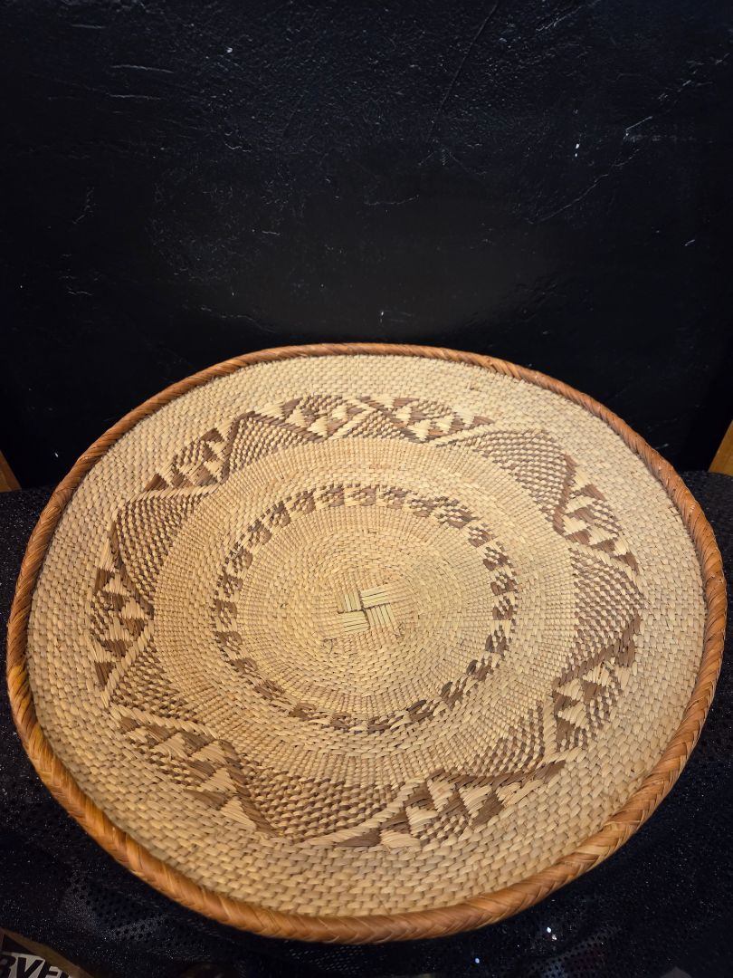 Zimbabwe Hand Woven Basket Art