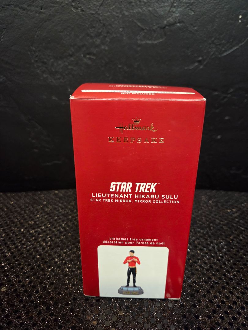 Hallmark Keepsake Star Trek Lieutenant Hikaru Sulu Ornament