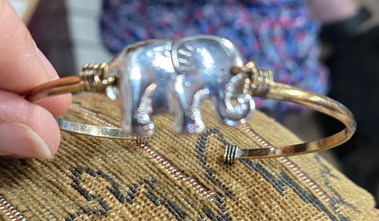 Elephant Cuff Bracelet