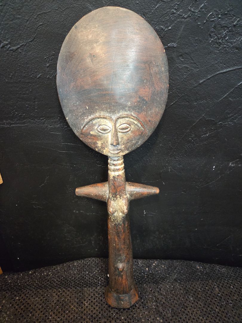 Vintage Acuba Fertility Doll 1970's From Mali Africa