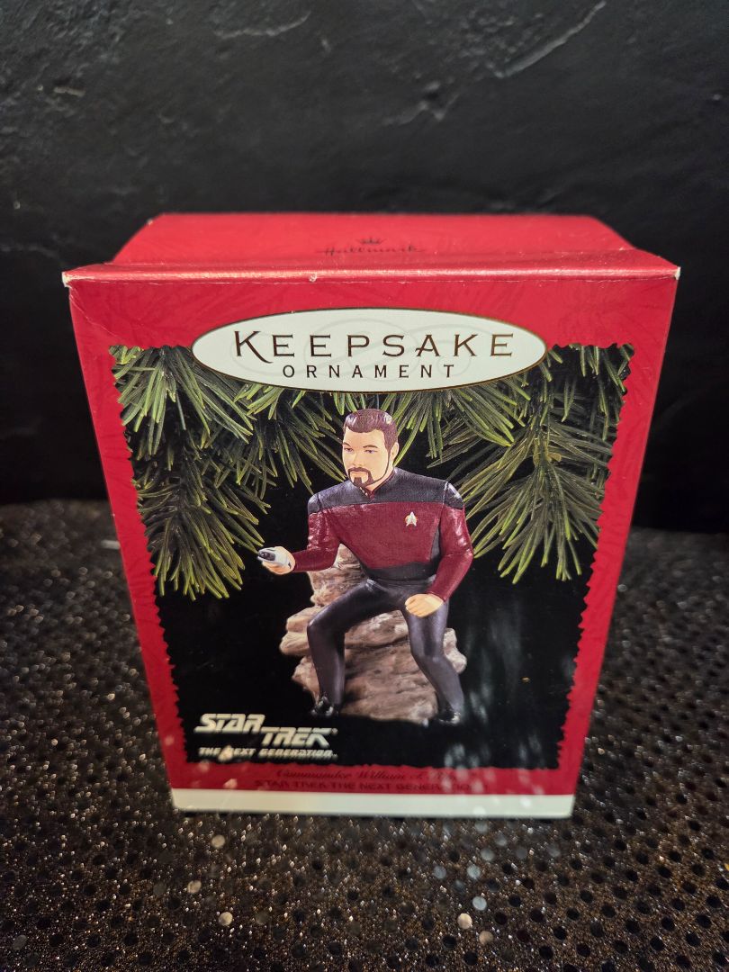 Hallmark Keepsake William T. Riker Star Trek :The Next Generation