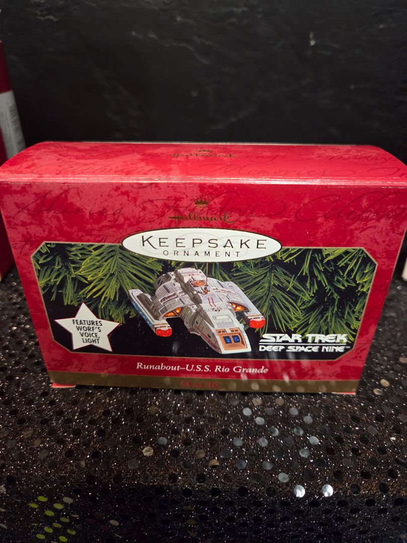 Hallmark Keepsake Star Trek Runabout USS Rio Grande Ornament