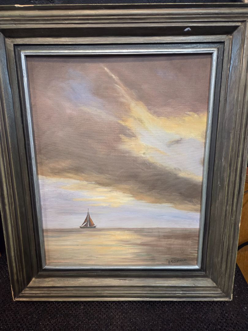 Scofield Signed Sailboat