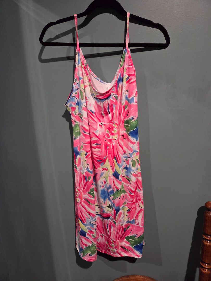 Floral Print Slip Dress