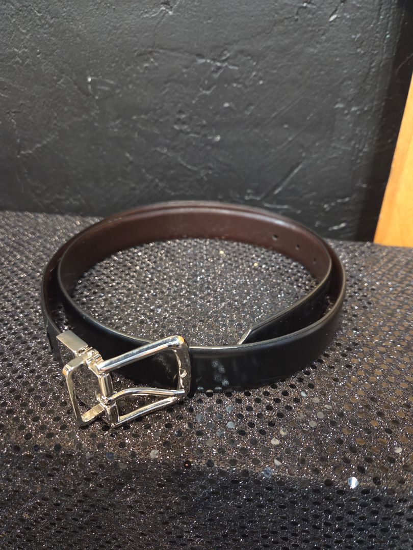 Black Leather Belt (as is)