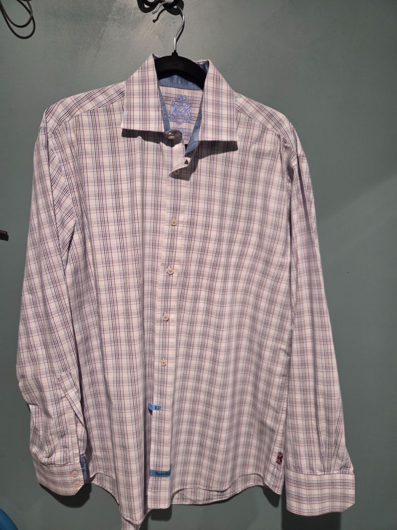 Men's English Laundry Dress Shirt size 16 1/2 34/35