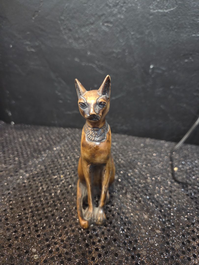 Vintage Figure Egyptian Cat Bastet - Goddess of Joy and Fun