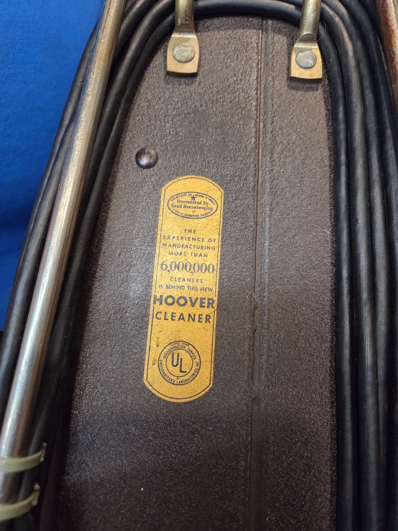 Vintage Hoover Canister Vacuum Cleaner MCM 1947 Model 50