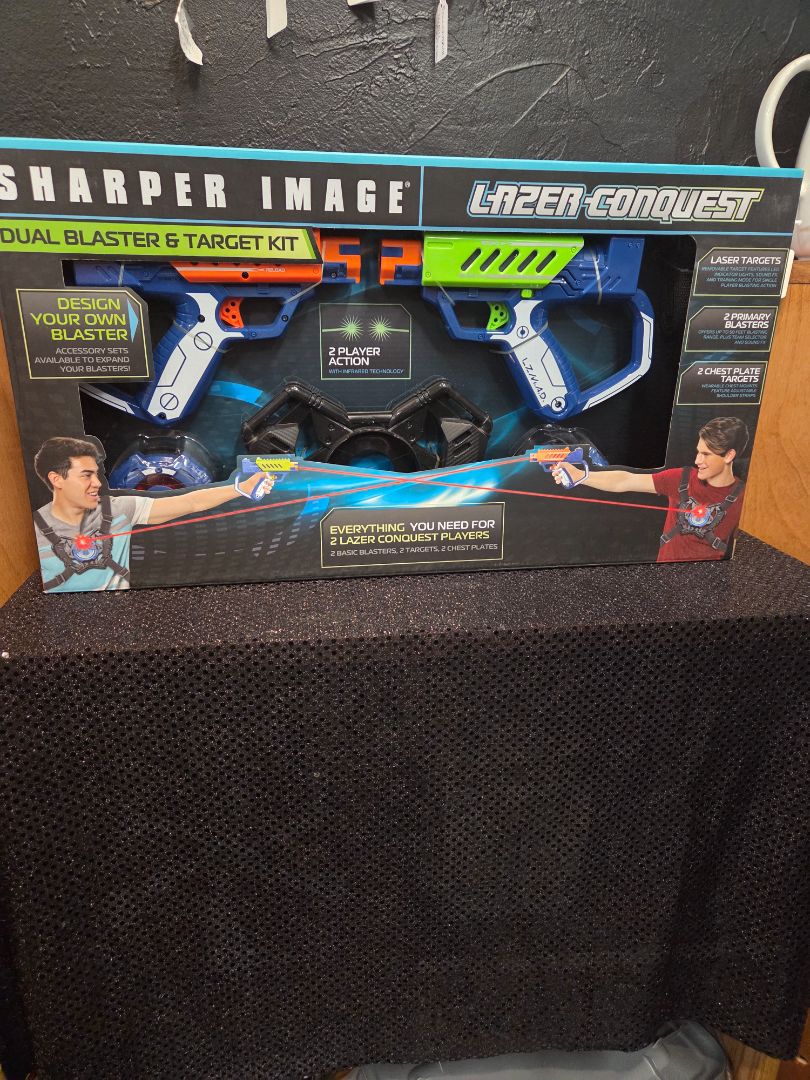 Sharper Image Lazer Conquest Duel Blaster