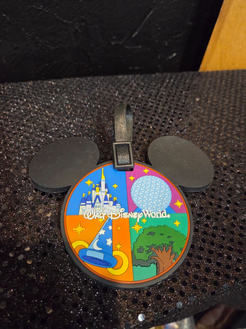 Walt Disney world Rubber Luggage Tag Toys & Collectables