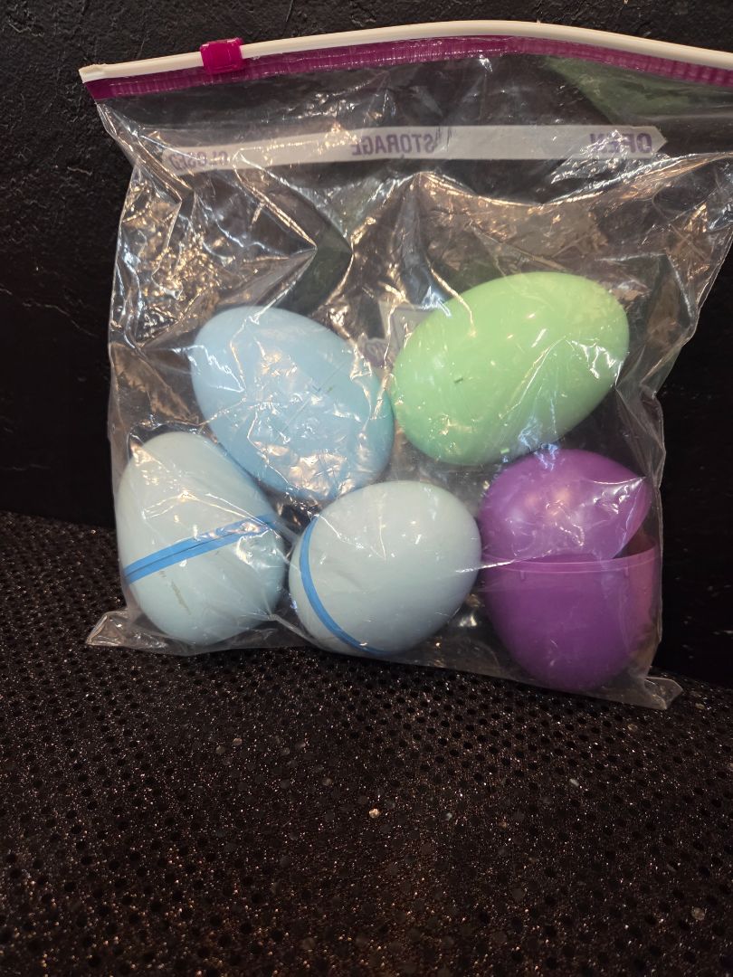 Bag of Large Plastic Eggs