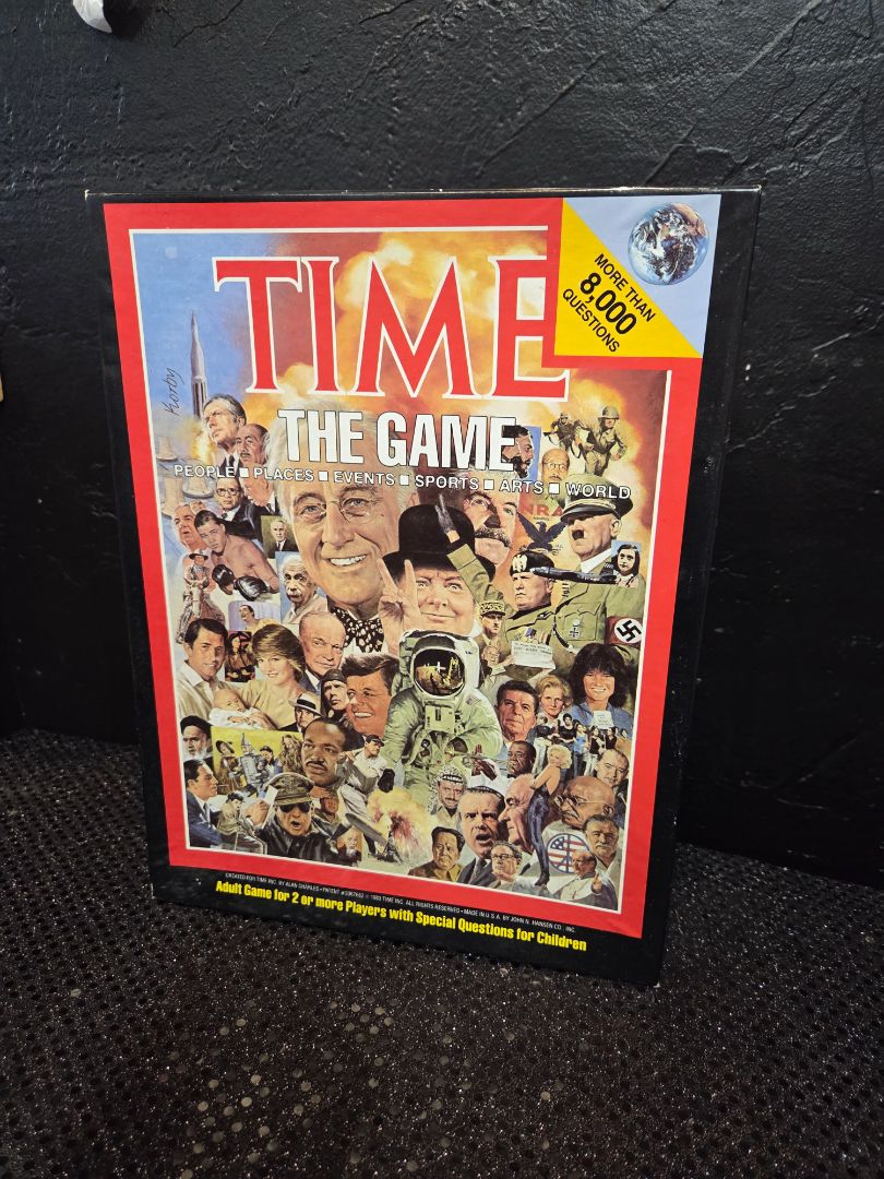 Vintage 1983 "Time: The Game" Board Game