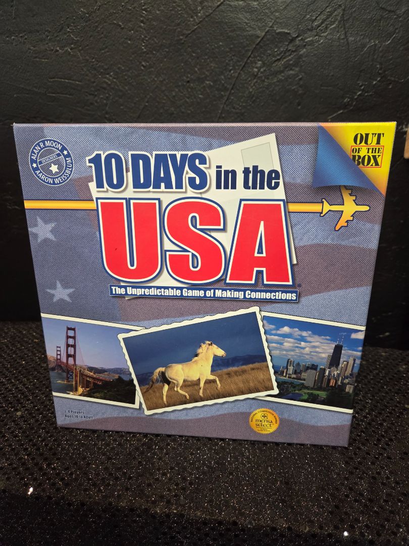 10 Days in the USA Family Game