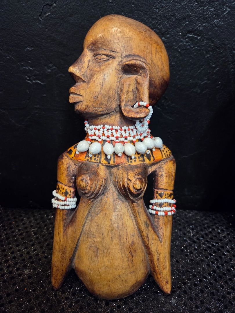 Hand Carved Wood Tribal Art From Africa