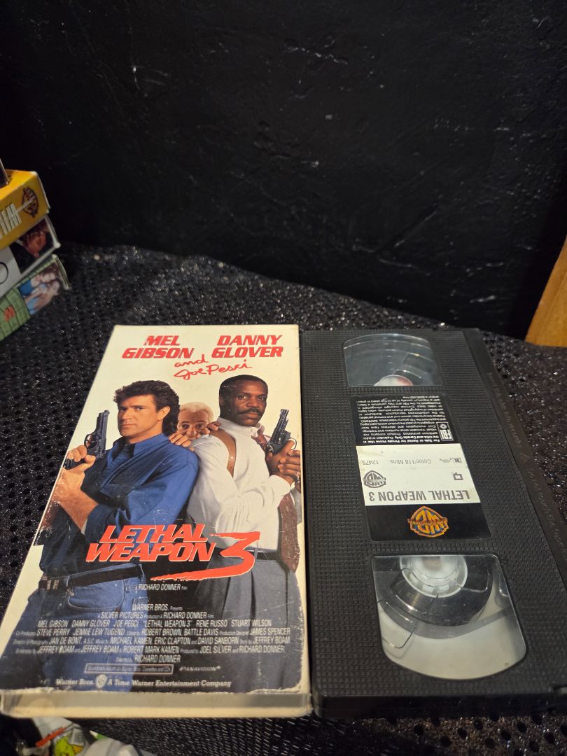 VHS Lethal Weapon 3