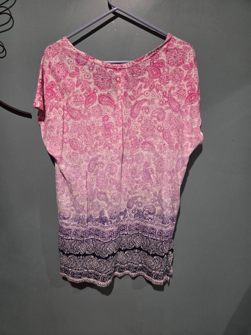 J.Jill Love Linen Women's Boho Top (sz L)