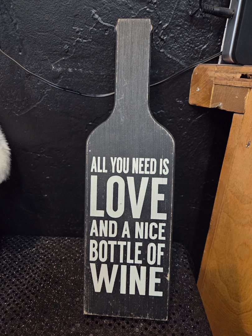 All You Need is Love and a Nice Bottle of Wine