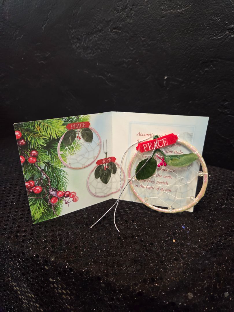 Vintage Christmas Dream Catcher