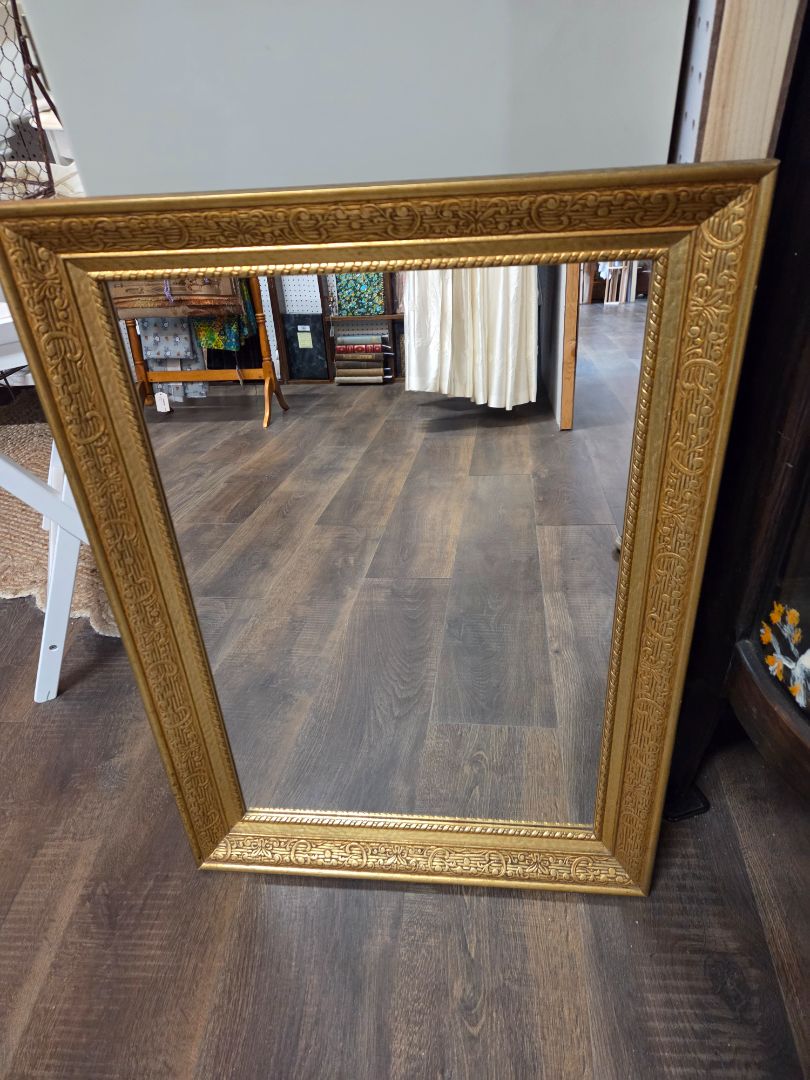 Gold Framed Mirror