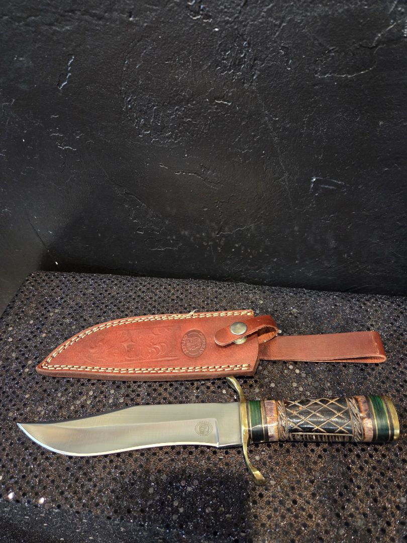 Chipaway Classic Brown Bone Hunter Bowie Knife
