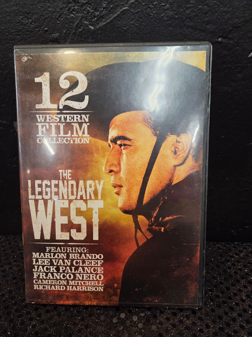 12 Western Film Collection:The Legendary West 3-disc DVD set