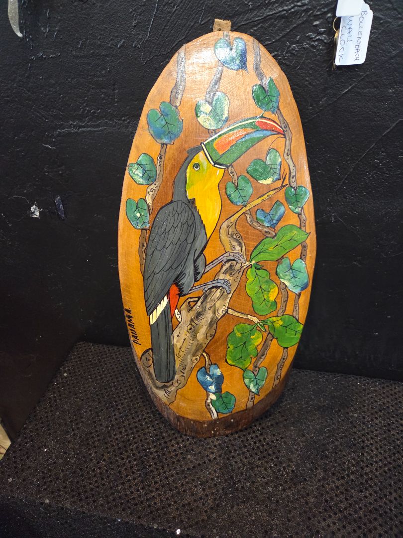 Vintage Parrot Green and Black