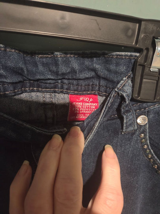 J&P Rhinestone Jeans size 13