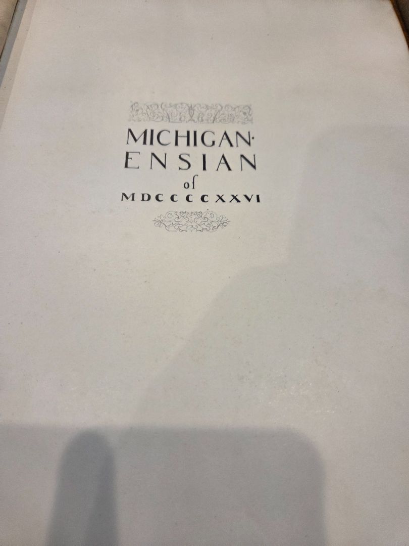 Michiganesian Pvblished by the senior class Michigan at ann arbor 1925-1926