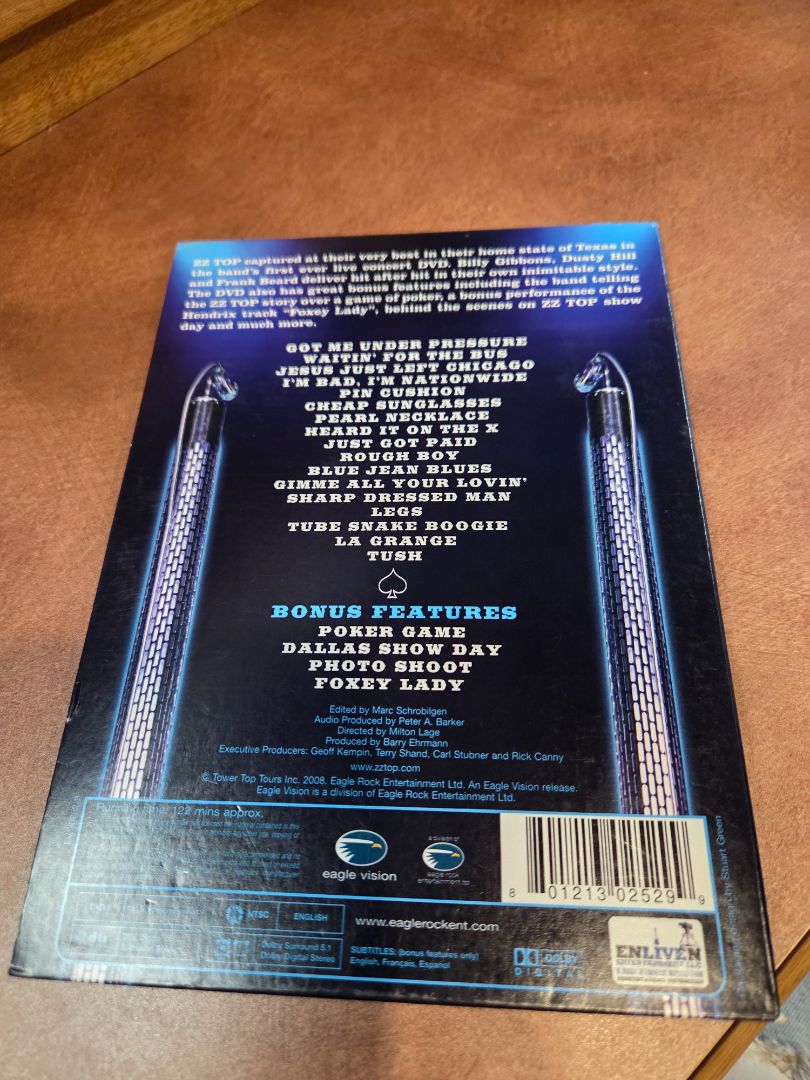 ZZ Top: Live From Texas DVD