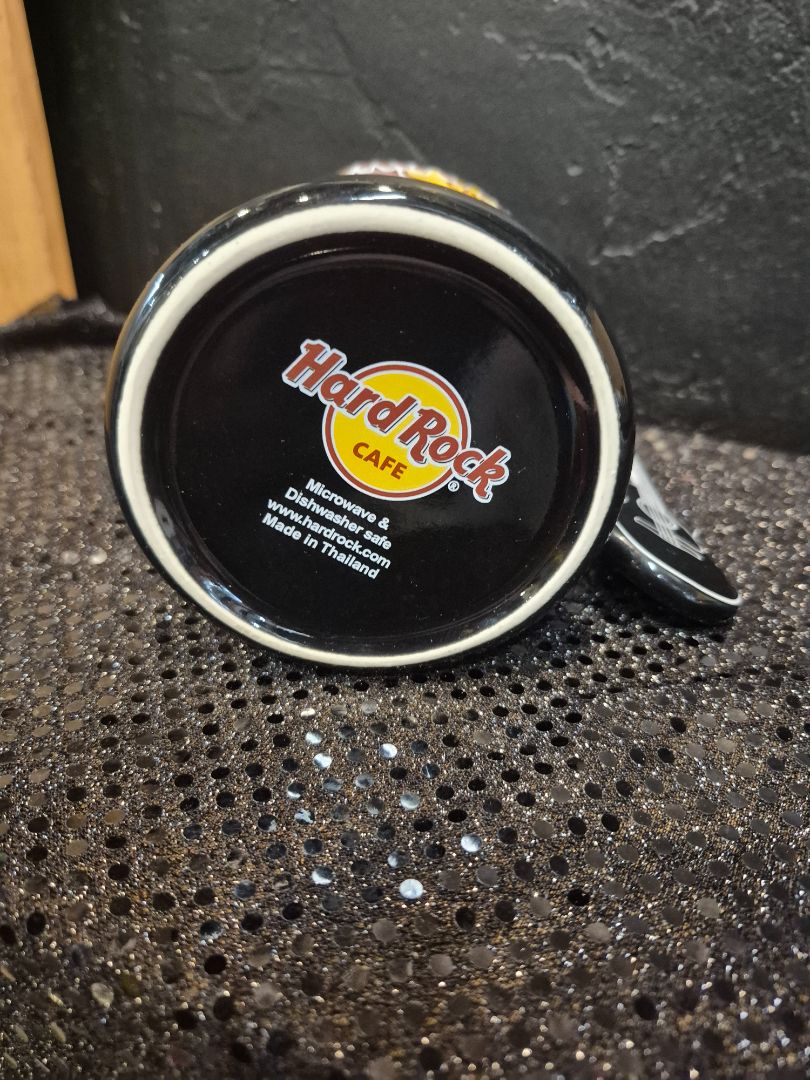 Brown/Black Hard Rock Cafe Las Vegas Souviner Mug, 5"