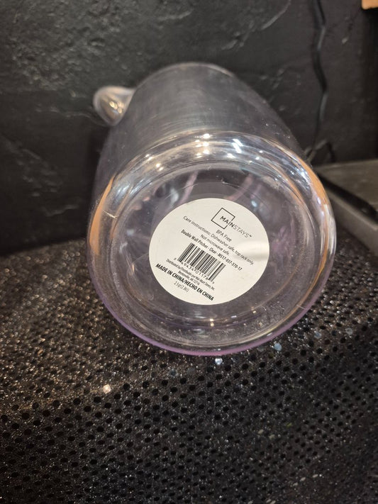 Clear Mainstays Double Wall Pitcher, 2.5 Qt.