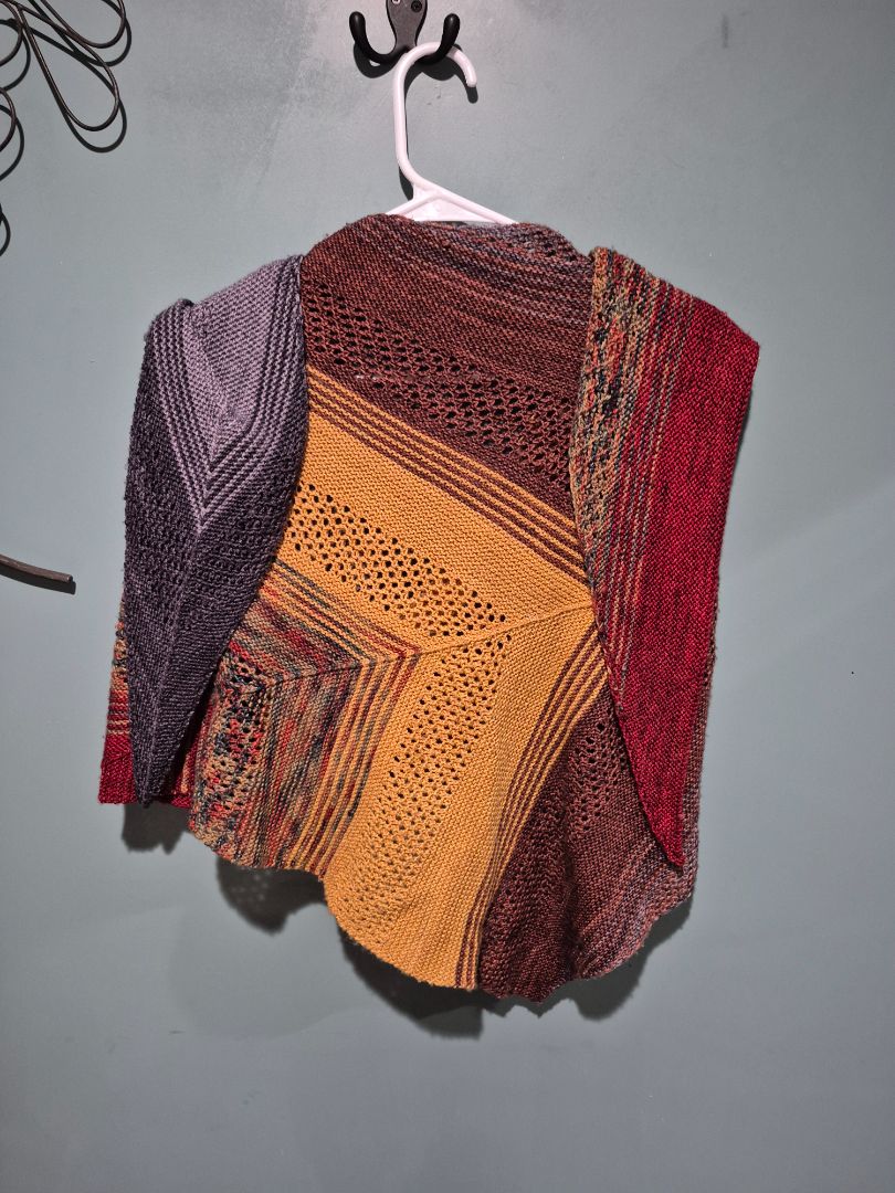 Fall Tone Shawl wrap