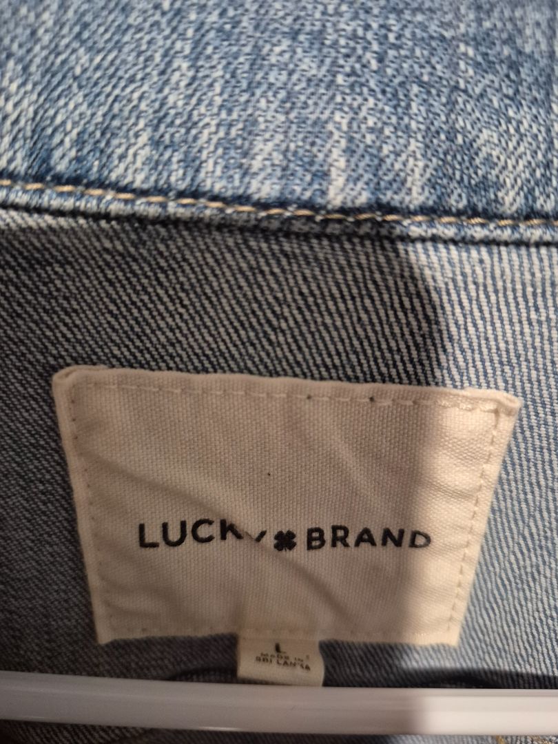 Lucky Brand Jean Jacket L/G