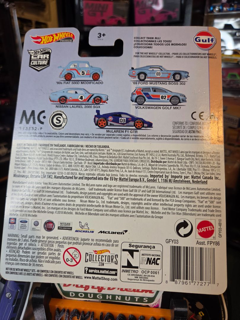 Hot Wheels 69 Fod Mustang Boss 302