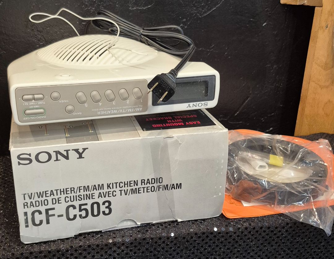 Sony Kitchen Radio ICF-C503
