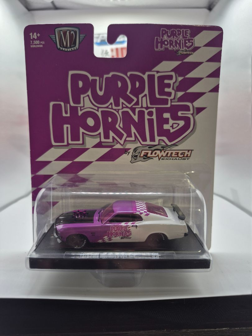 Purple M2 MACHINES 1970 Ford Mustang Boss 429