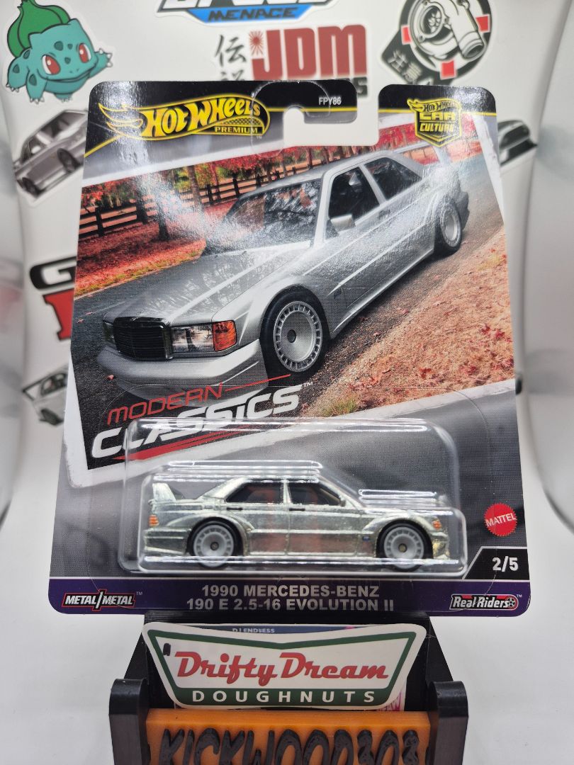 Hot Wheels 1990 Mercedes-Benz 190 E 2.5-16 Evolution ll * Zamac *