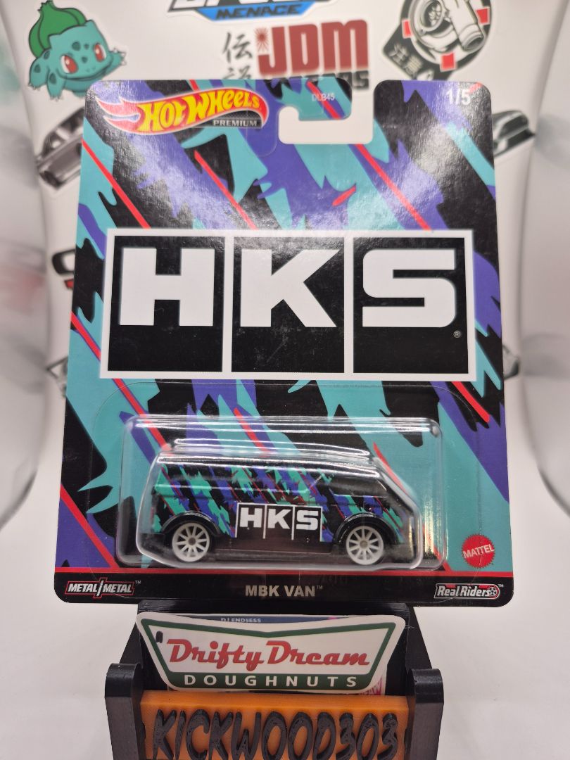 Hot Wheels HKS MBK Van Car Culture Premium 1/5