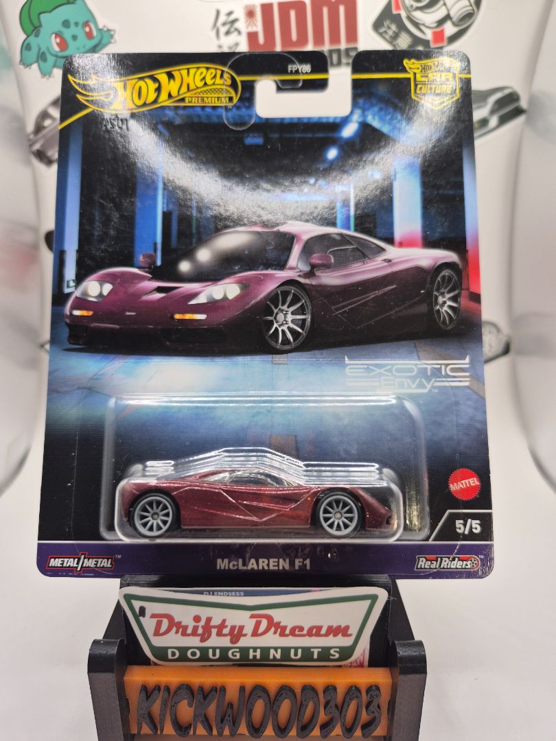 Hot Wheels McLaren F1 Exotic Envy 5/5 Car Culture