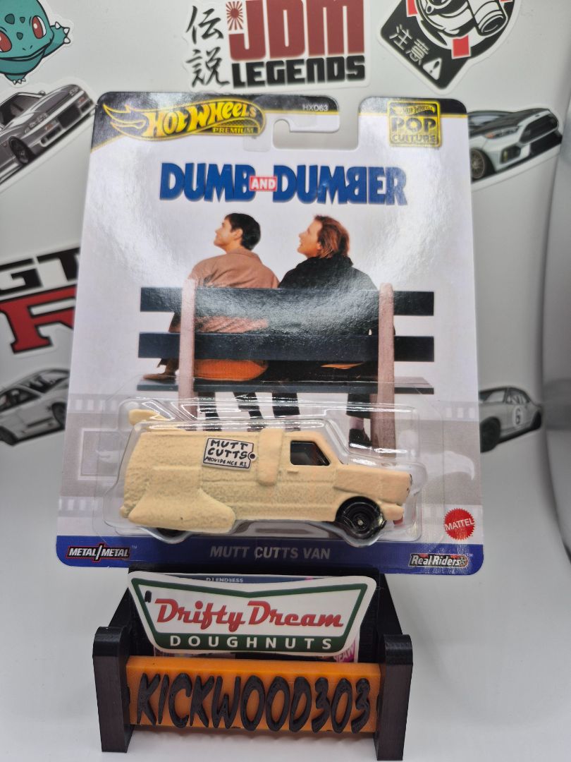 Hot Wheels Dumb & Dumber Mutt Cutts Van Pop Culture Premium