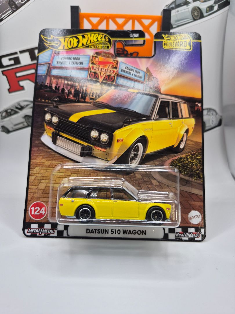 Hot Wheels Boulevard #124 Datsun 510 Bluebird Wagon