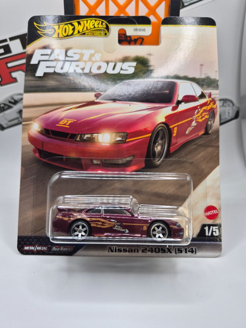 Hot Wheels Nissan 240SX S14 Fast & Furious Series