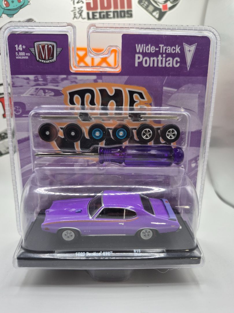 Purple M2 MACHINES 1969 pontiac GTO THE JUDGE O'Reilly's exclusive